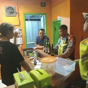 Kapolsek Mojoroto Pimpin Operasi Gabungan Skala Besar, Sasar Tempat Hiburan Malam dan Titik Rawan Kriminalitas