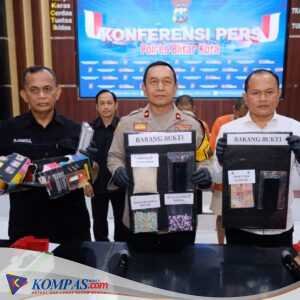 Polres Blitar Kota Berhasil Ungkap Kasus Peredaran Sabu dan Ekstasi Senilai 1,5 M