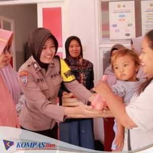 Sosok Polwan Bhabinkamtibmas di Jember yang Berjuang Bantu Turunkan Stunting