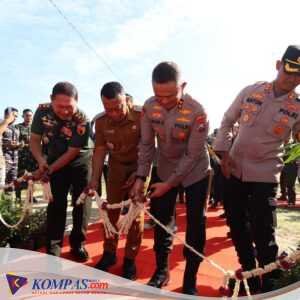Sambut Hari Bhayangkara ke – 78 Kapolda Jatim Resmikan Sumur Air Dalam di Ponorogo