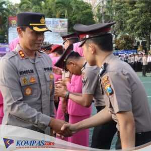 Hari Bhayangkara ke-78, 46 Personel Polres Malang Raih Pangkat Baru