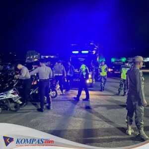 Jelang 1 Muharam Polres Tulungagung Bersama Tiga Pilar Gelar Patroli Skala Besar