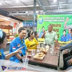 DPW Jawa Timur Jaringan Laskar Nusabangsa kegiatan ngopi bareng konsultan Hukum gratis untuk masyarakat