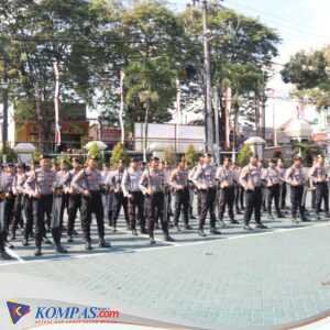 Polres Malang Gelar Latihan Pengendalian Massa untuk Persiapan Pilkada 2024