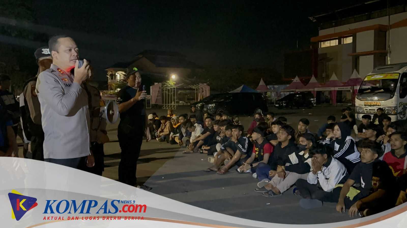 Suran Agung, Polres Tulungagung Kawal Ratusan Pesilat Menuju Madiun