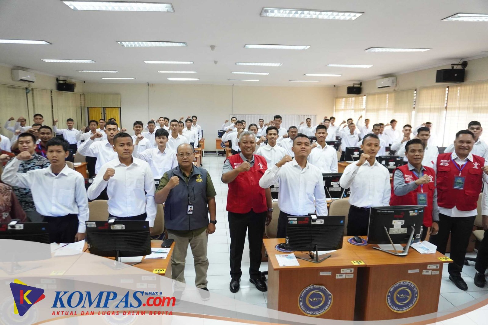 Berikan Arahan Kepada Para Peserta SKD Catar, Kakanwil: Seleksi SKD Bersih dan Transparan