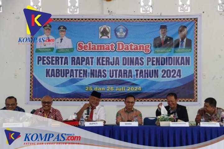 Rapat Kerja Dinas Pendidikan Kabupaten Nias Utara Tahun 2024