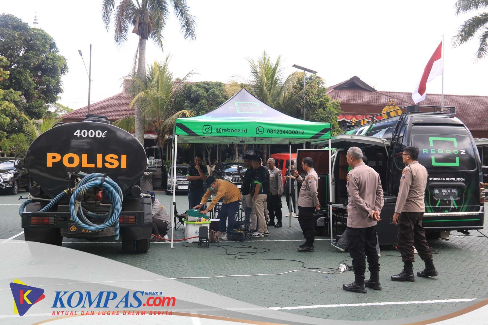 Dukung Kesehatan Lingkungan, Polres Malang Gelar Uji Emisi Kendaraan Dinas