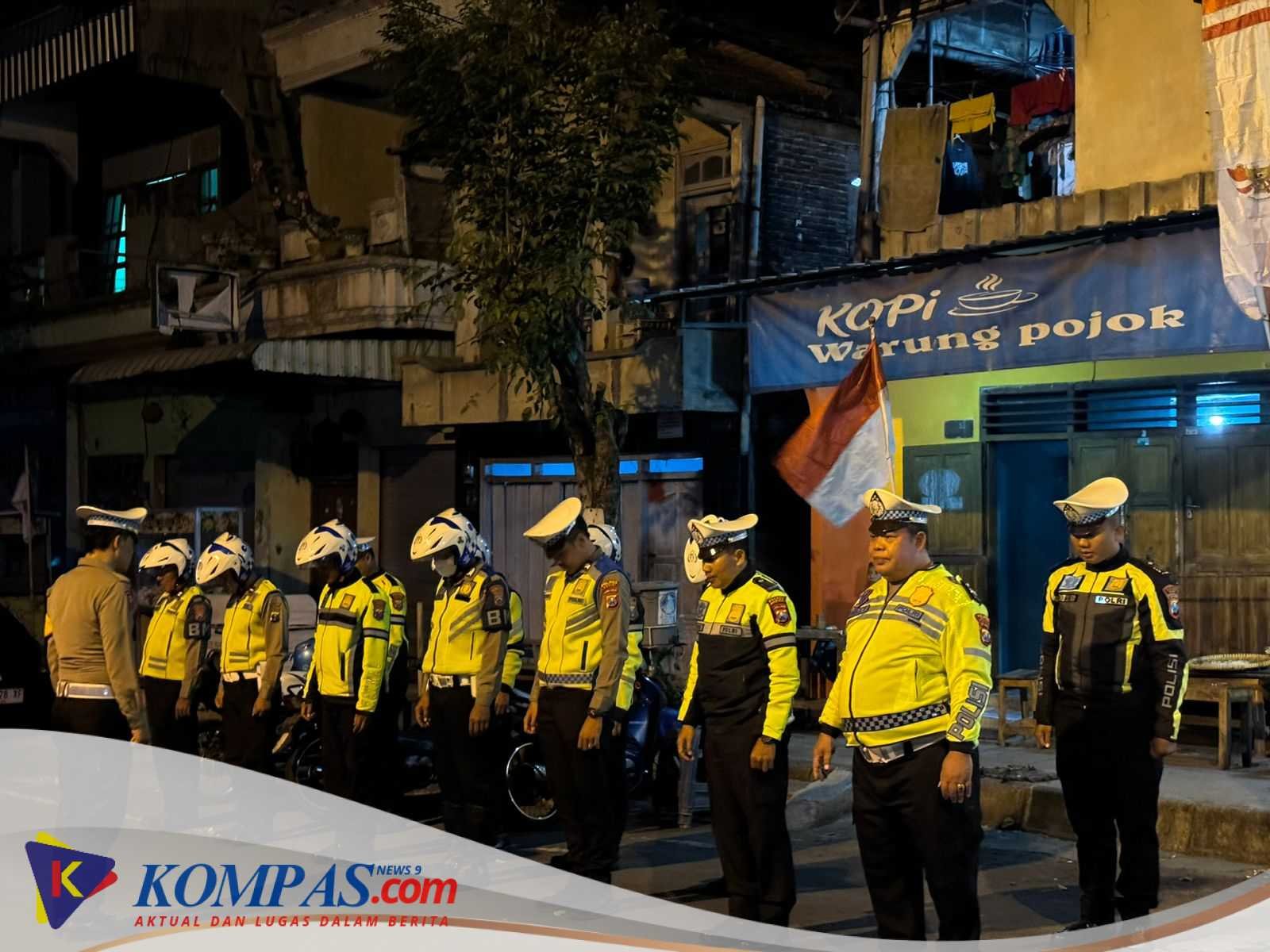 CIPTAKAN RASA AMAN SATLANTAS POLRES KEDIRI TINGKATKAN PATROLI BLUE LIGHT DAN PENGATURAN LALULINTAS MALAM HARI