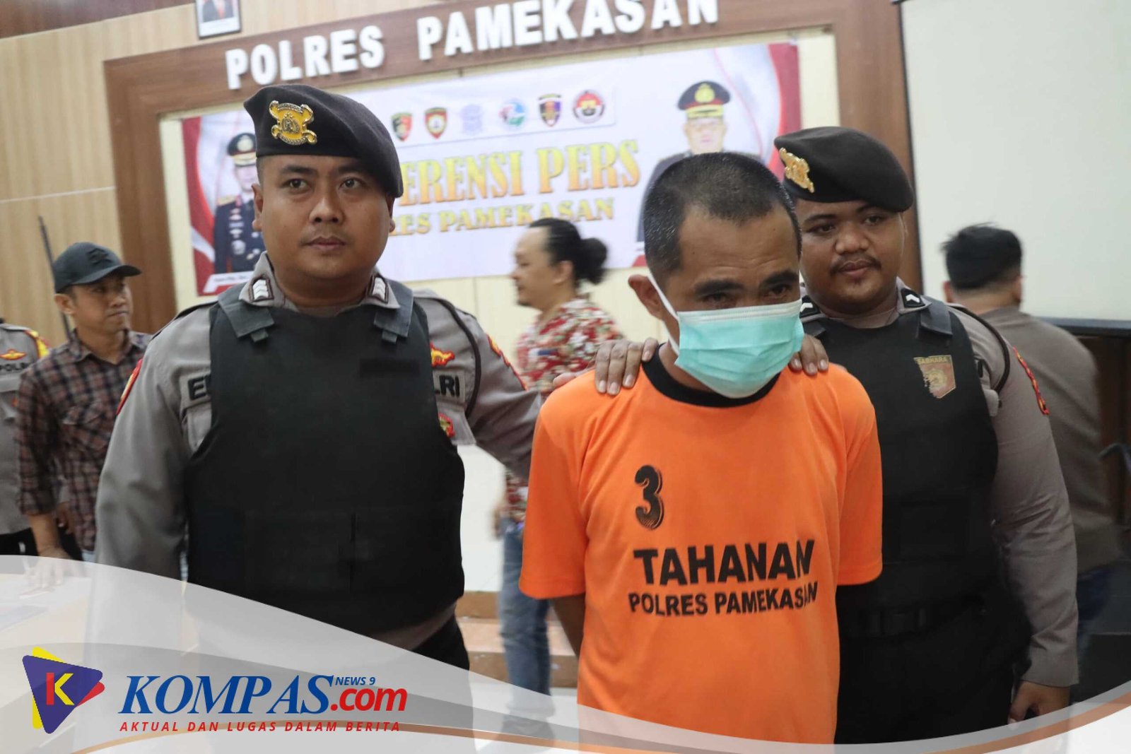 Polisi Amankan Pelaku Pencemaran Nama Baik Via Tiktok dari Amuk Massa