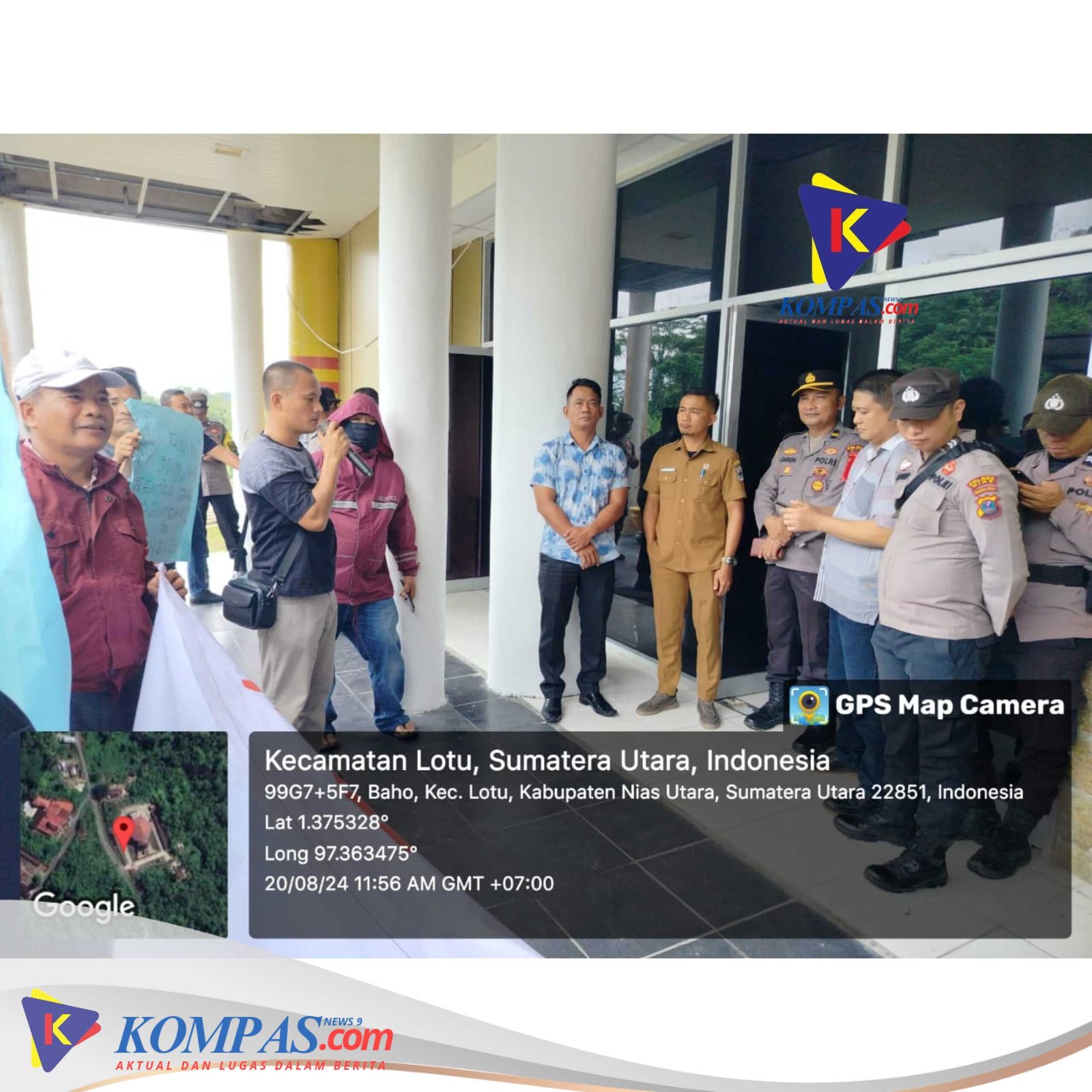Sungguh Aneh 25 DPRD di Kabupaten Nias Utara Tidak Ada Satupun Temui Aksi Demo