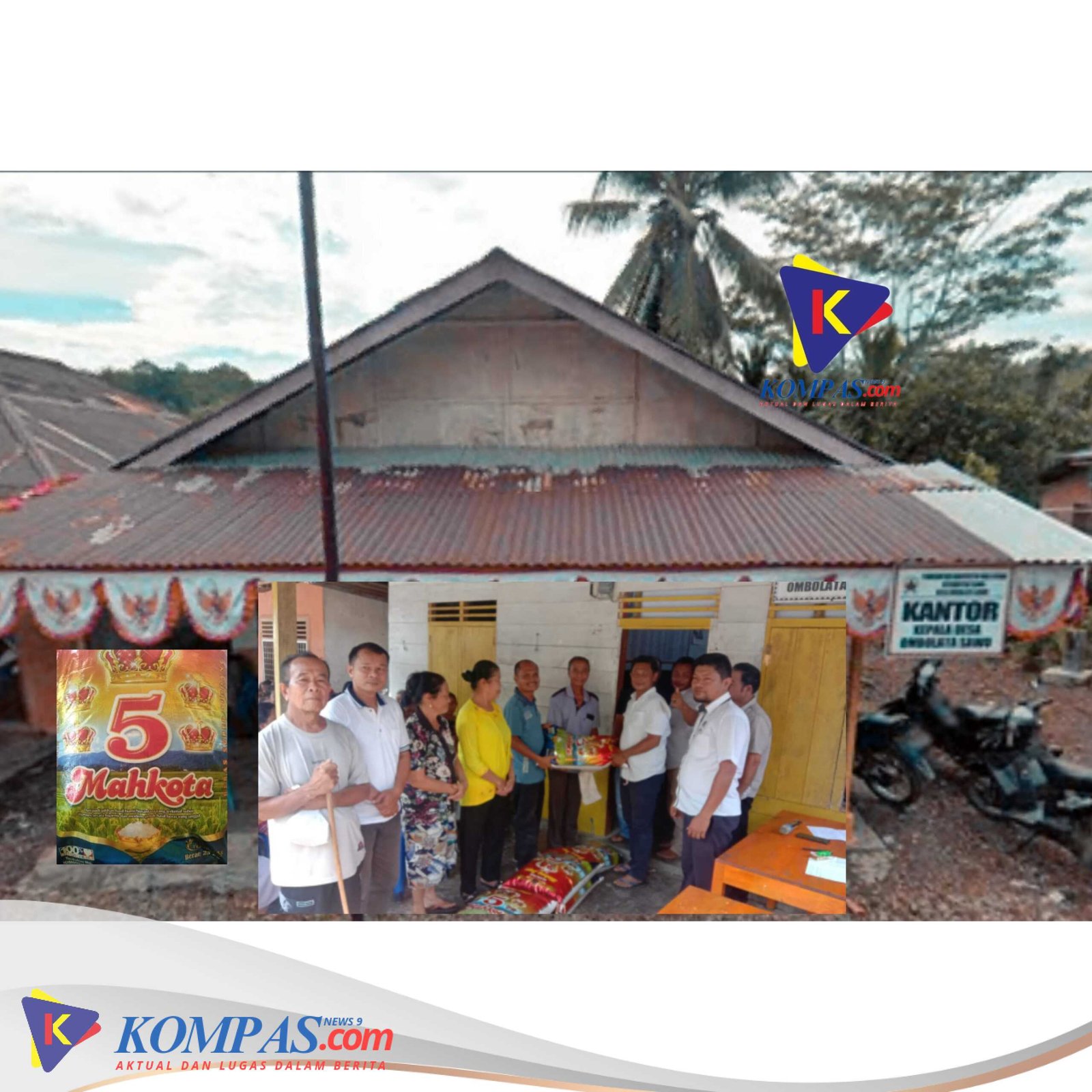 Menjadi Polemik Tengah Tengah Masyarakat Pengadaan Beras Di Desa Ombolata Sawo Tidak Sesuai Perencanaan