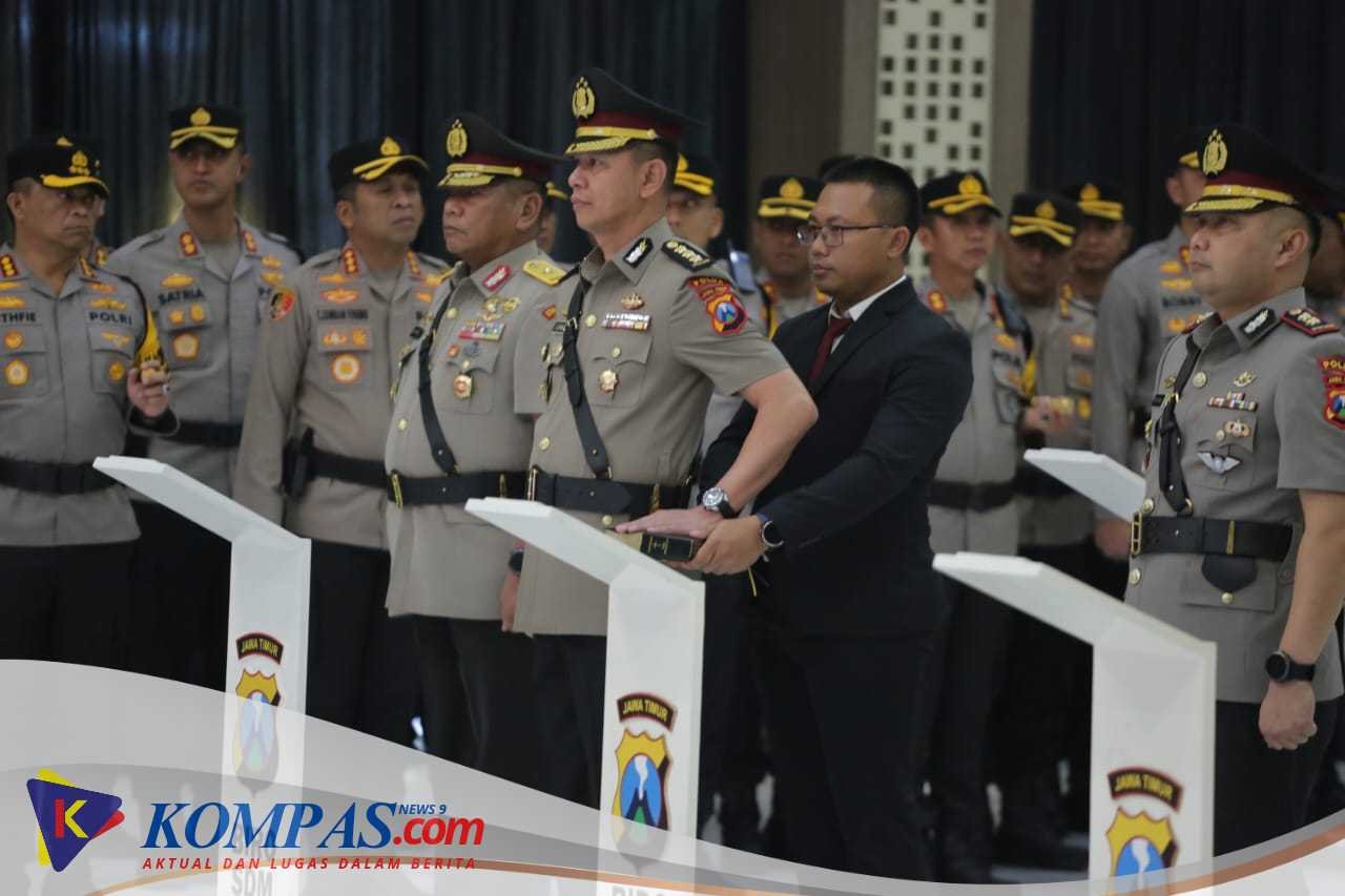 Kapolda Jatim Pimpin Sertijab Pejabat Utama dan Kapolres