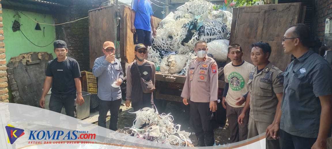 Kapolsek Krian Ajak Pengusaha Tahu di Tropodo Krian Hentikan Penggunaan Limbah B3 demi Lingkungan Bersih