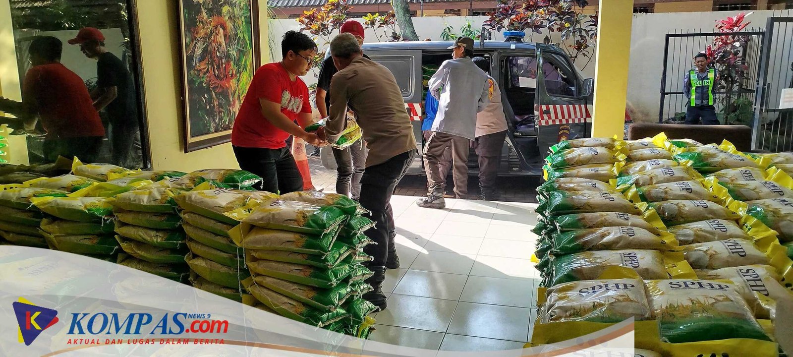 Gerakan Pangan Murah: Polresta Malang Kota Siapkan 36 Ton Beras SPHP