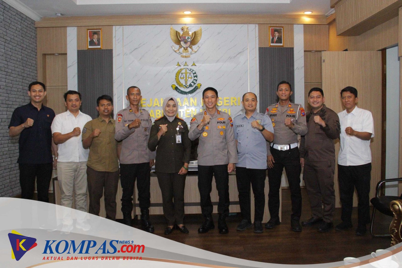 Kapolres Kediri Kota Jalin Sinergi dengan Kejaksaan Negeri Kabupaten Kediri