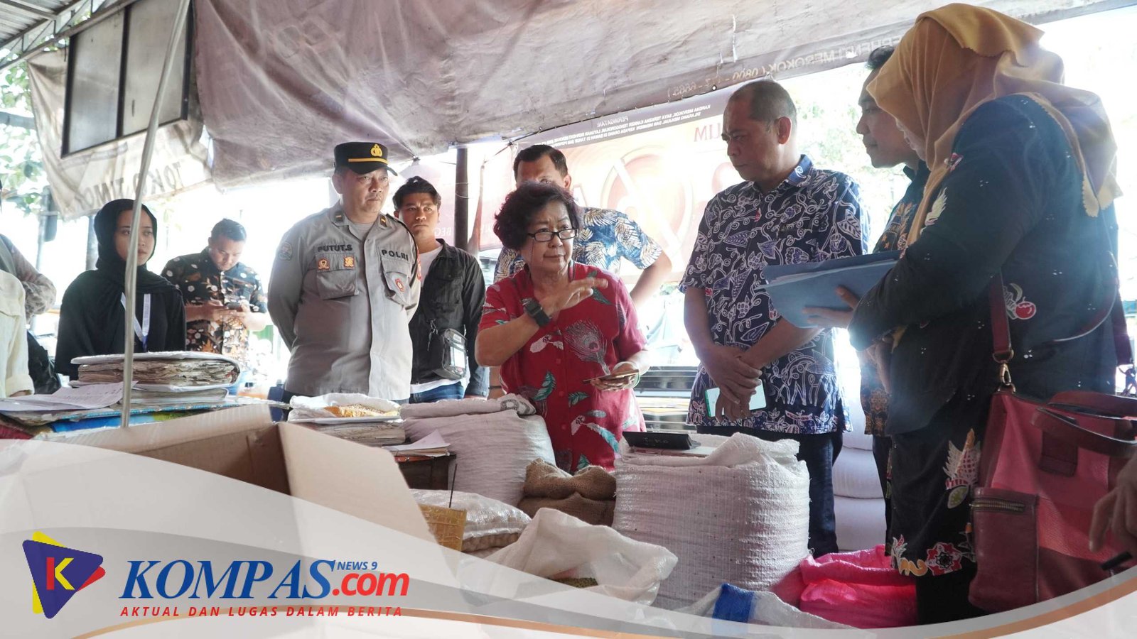 Satgas Pangan Polres Blitar Lakukan Pendataan Stok Beras Antisipasi Kelangkaan dan Kenaikan Harga
