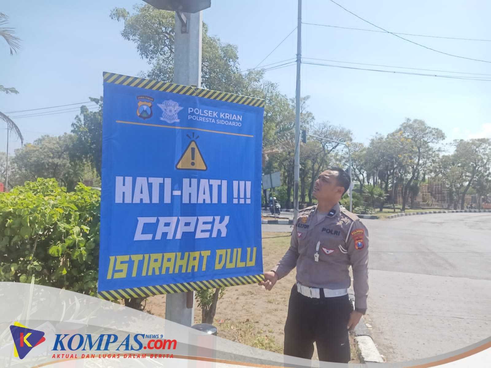 Kanit Lantas Polsek Krian Upaya Tekan Angka Kecelakaan di Wilayah Hukum Krian