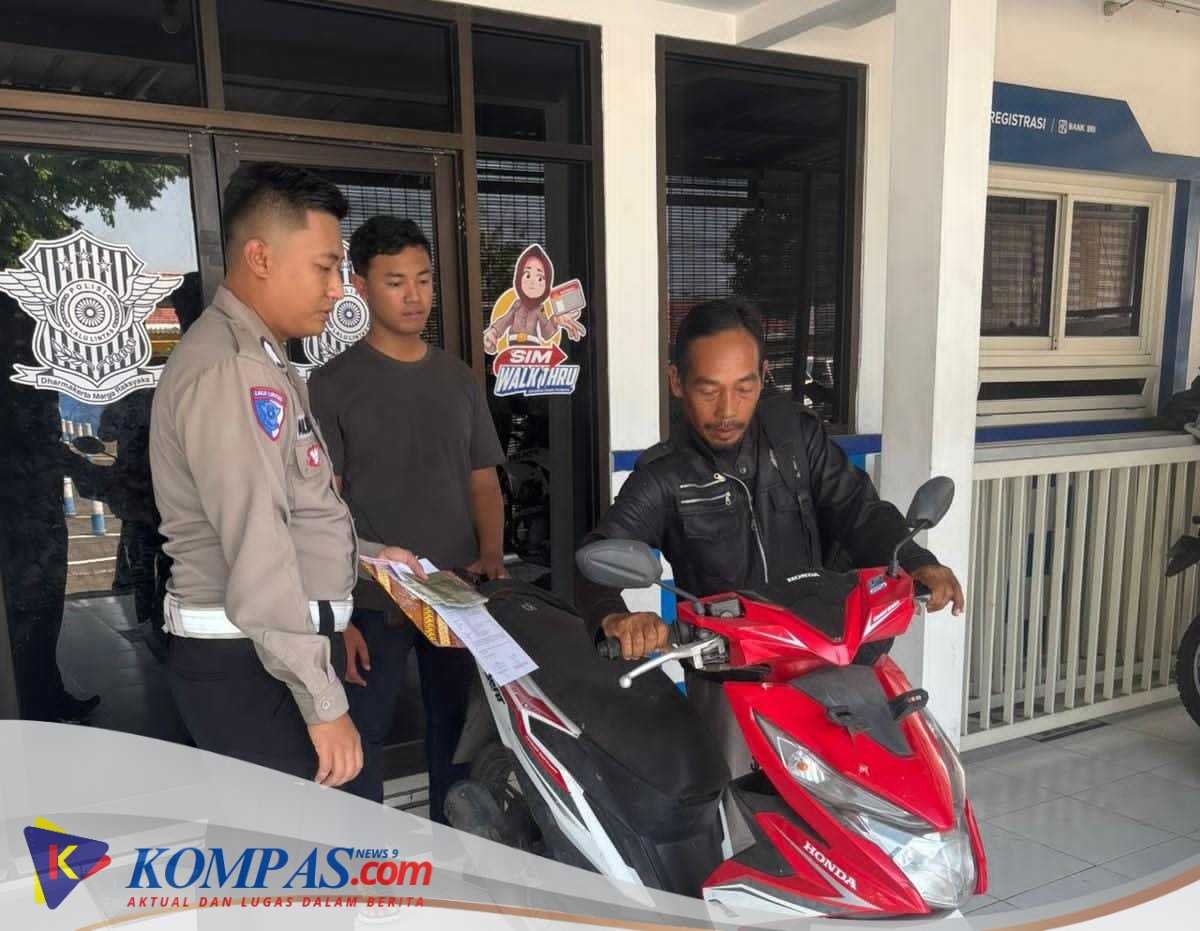 Operasi Lalu Lintas Polres Pasuruan Berhasil Temukan Motor Hilang 7 Bulan di Jombang
