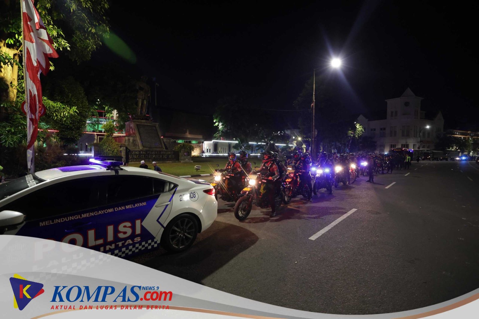Harkamtibmas, Polda Jatim Gelar Patroli Skala Besar Jamin Rasa Aman Warga Masyarakat