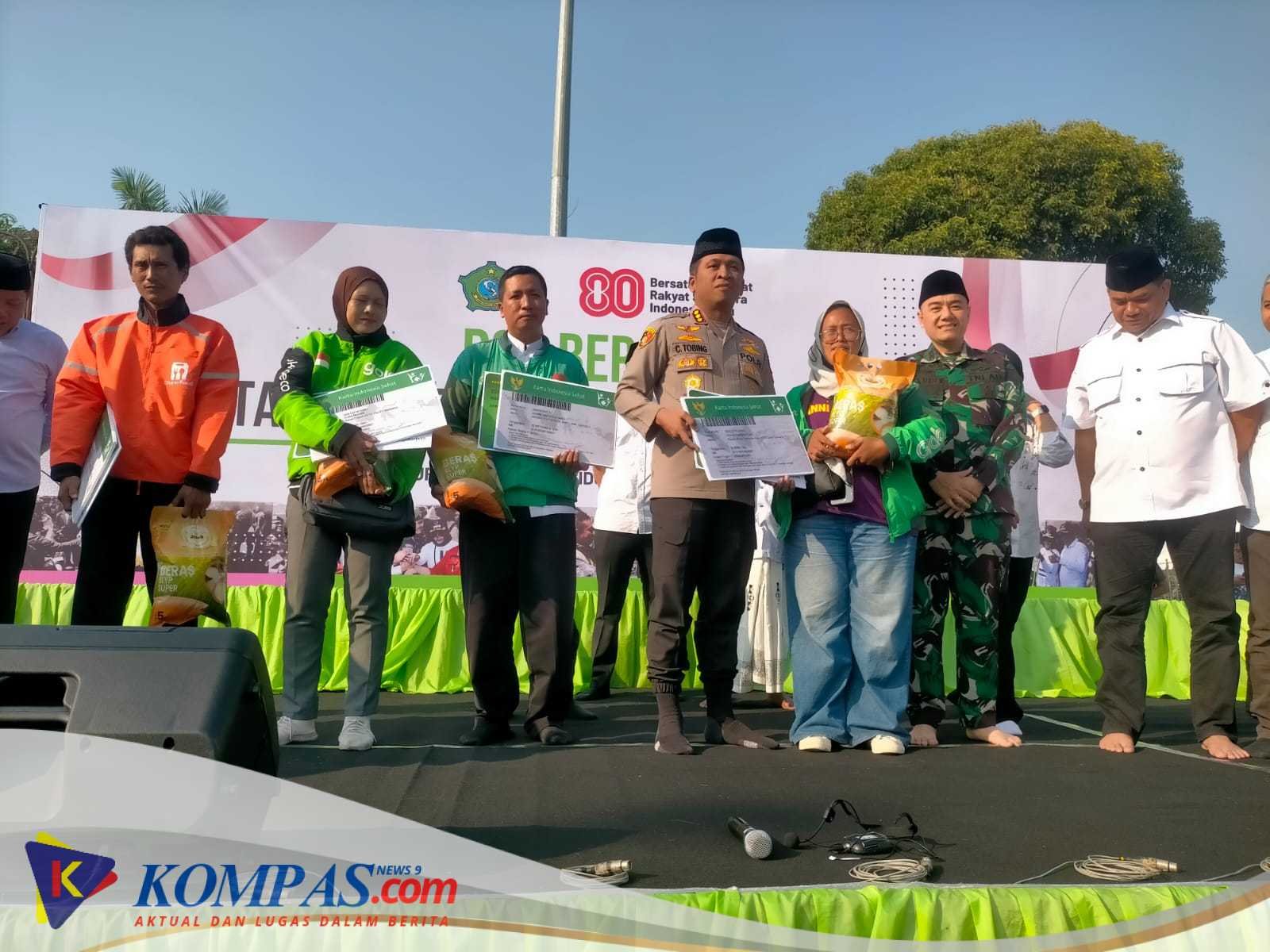 Forkopimda Sidoarjo Gelar Doa Bersama dengan Komunitas Ojol di Gor Delta