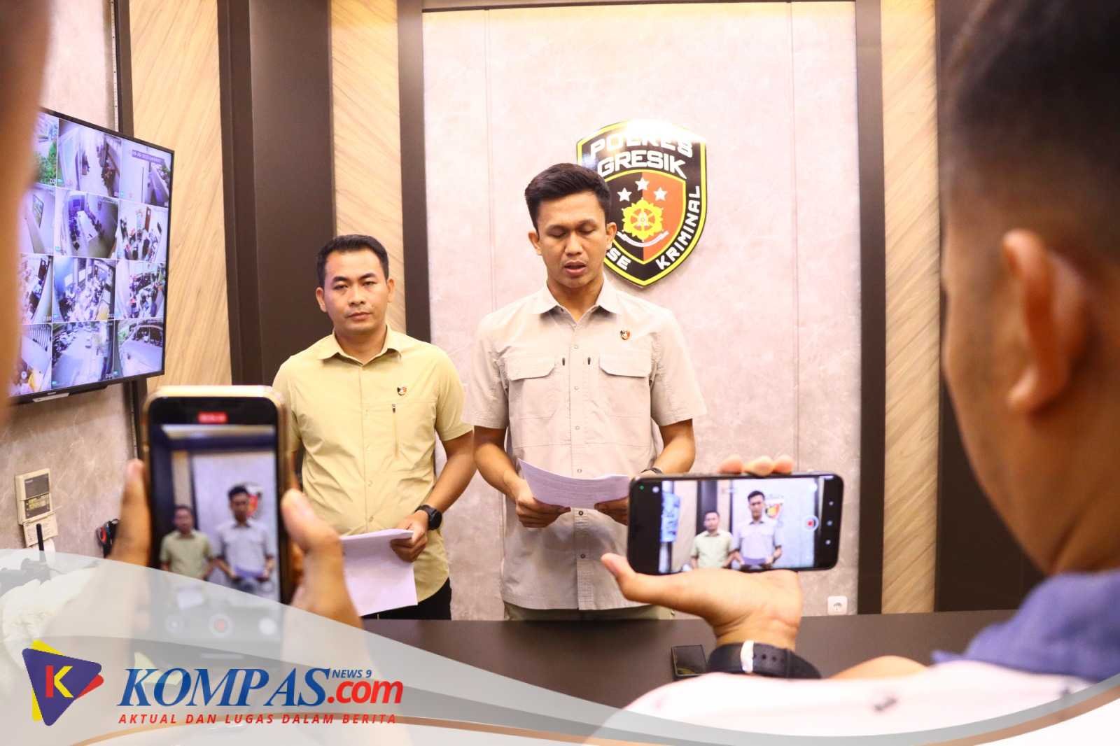 Polres Gresik Berhasil Amankan Tersangka Pelaku Asusila Sesama Jenis Terhadap Anak di Bawah Umur