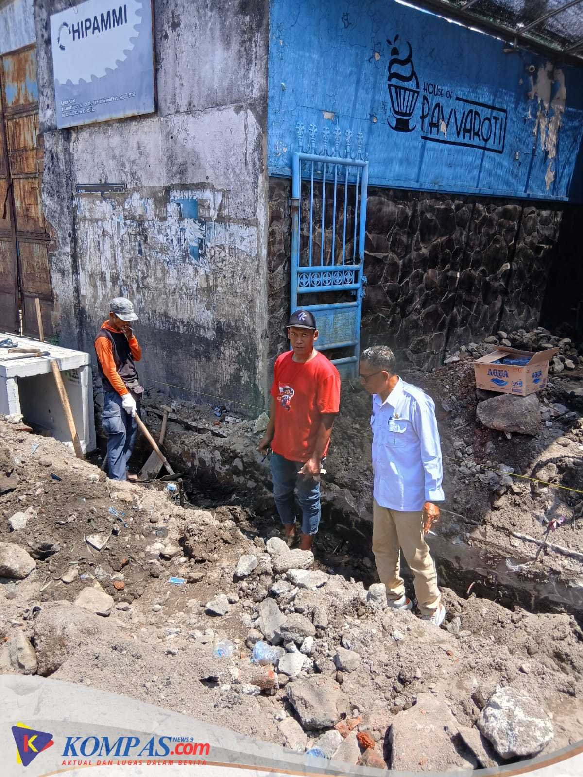 Kades Kureksari Tinjau Persiapan Pemasangan Bod Culvert dan Pembangunan infrastruktur Frontage Road