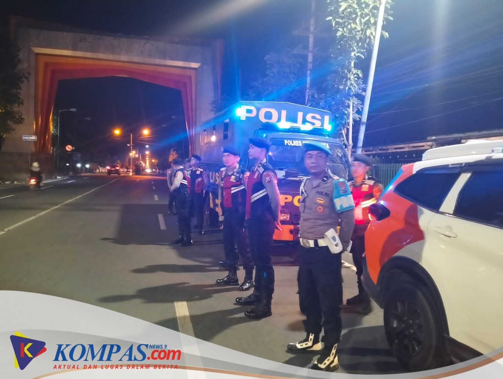 Jaga Stabilitas Kamtibmas,Polres Kediri Kota Gelar Patroli Gabungan Malam Hari