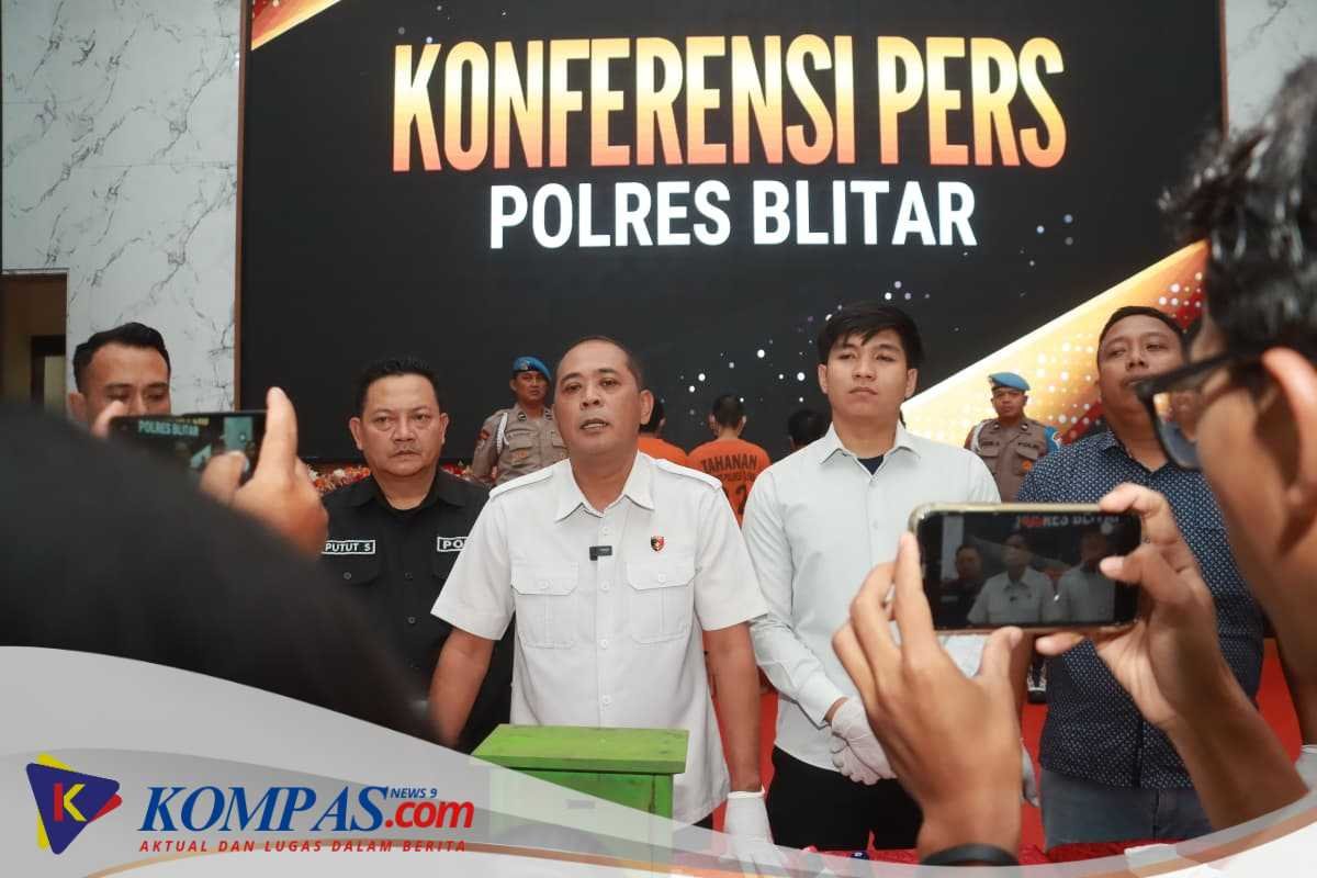 Polres Blitar Berhasil Ungkap Kasus Pencurian 4 Tersangka Diamankan