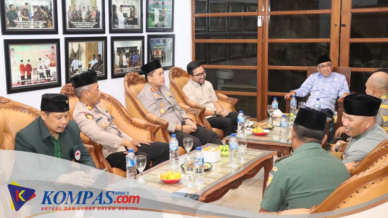 Silaturahmi IPSI di Padepokan Persinas ASAD, Kapolres Ajak Jaga Kedamaian Nganjuk