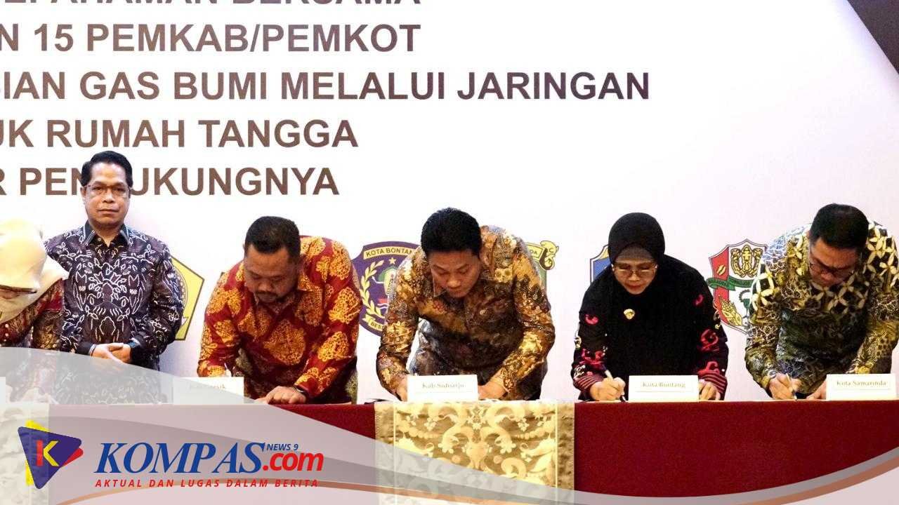 Bupati Subandi Bersyukur Pemkab Sidoarjo dapat Bantuan Jargas 7.223 SR