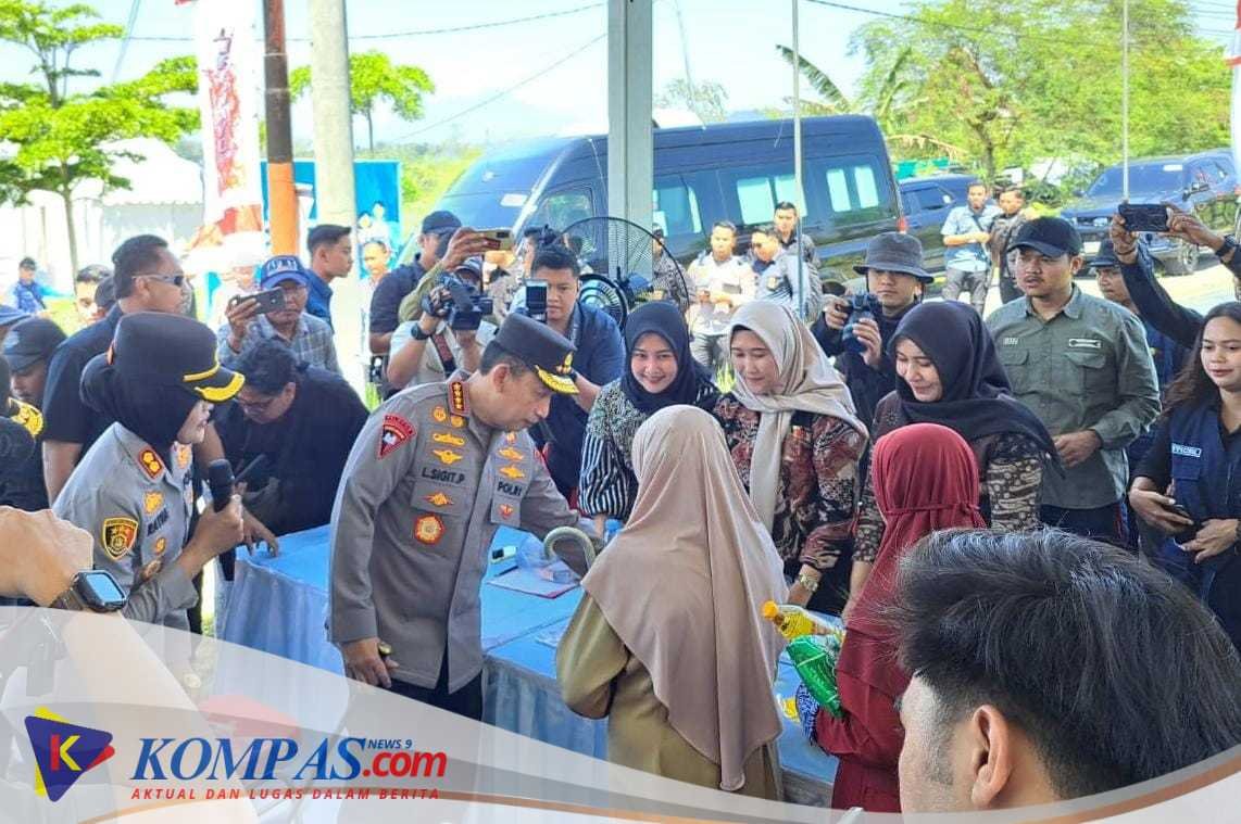 Stabilitas Pangan, GPM Polri Salurkan 6 Ton Beras SPHP di Pebelan Semarang