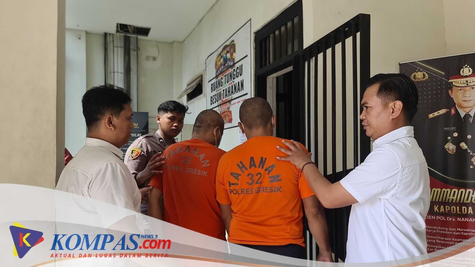 Komitmen Berantas Narkoba Polres Gresik Amankan Dua Tersangka Pengedar Sita Sabu 84 Gram