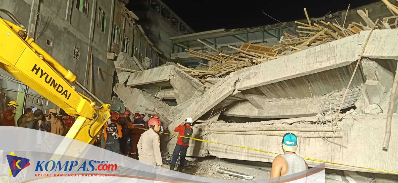 Bangunan Mess Ponpes Al Khoziny Buduran Ambruk, Memakan Puluhan Korban dan Meninggal Dunia 1