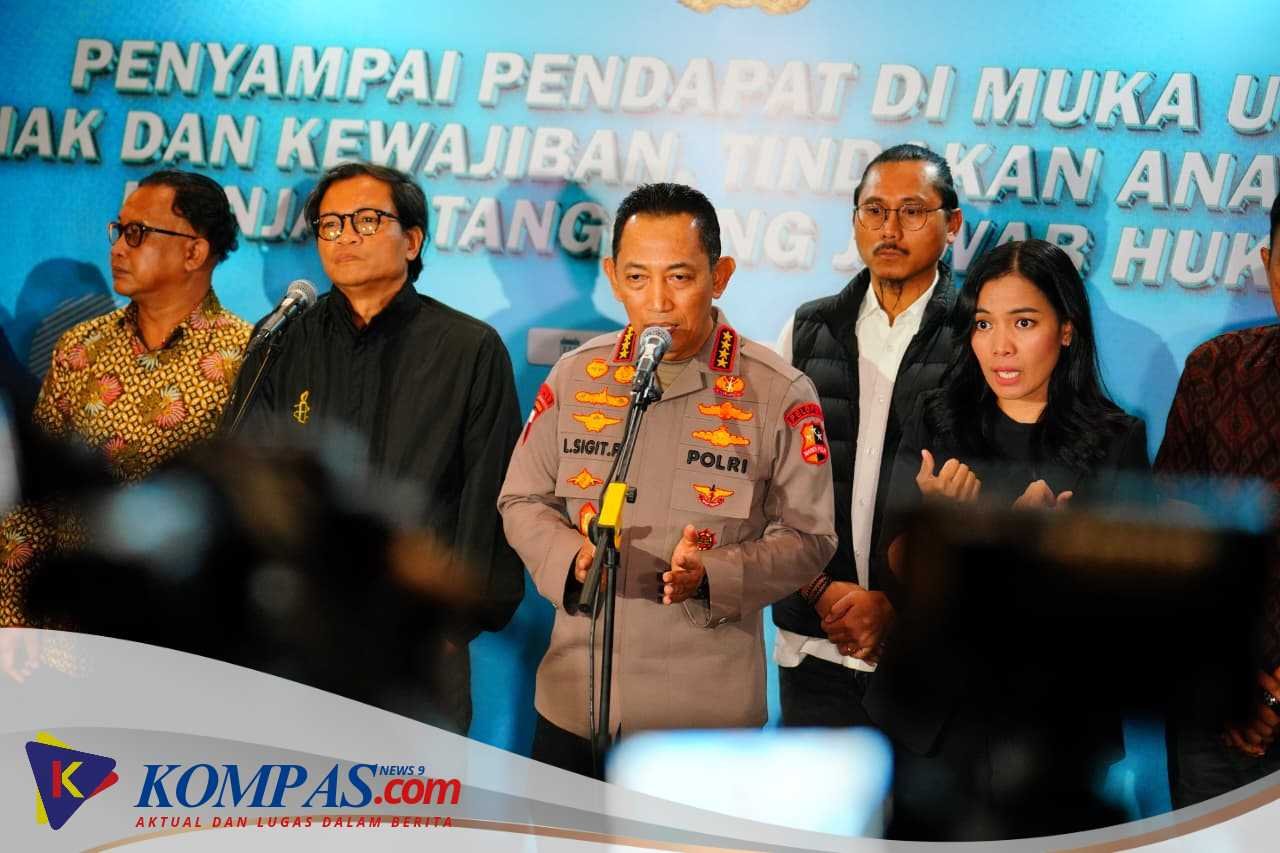 Gelar Dialog Publik Bareng Koalisi Masyarakat Sipil, Kapolri: Serap Aspirasi untuk Jaga Ruang Demokrasi