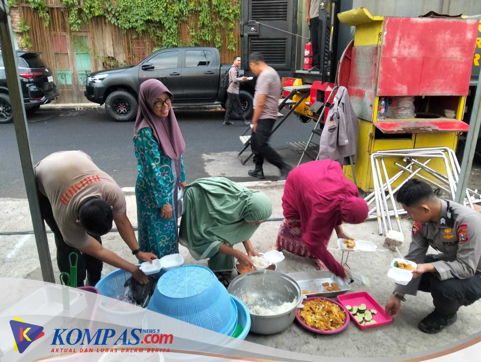 Polisi Turunkan Tim DVI, Posko dan Dapur Lapangan di Ponpes Al Khoziny