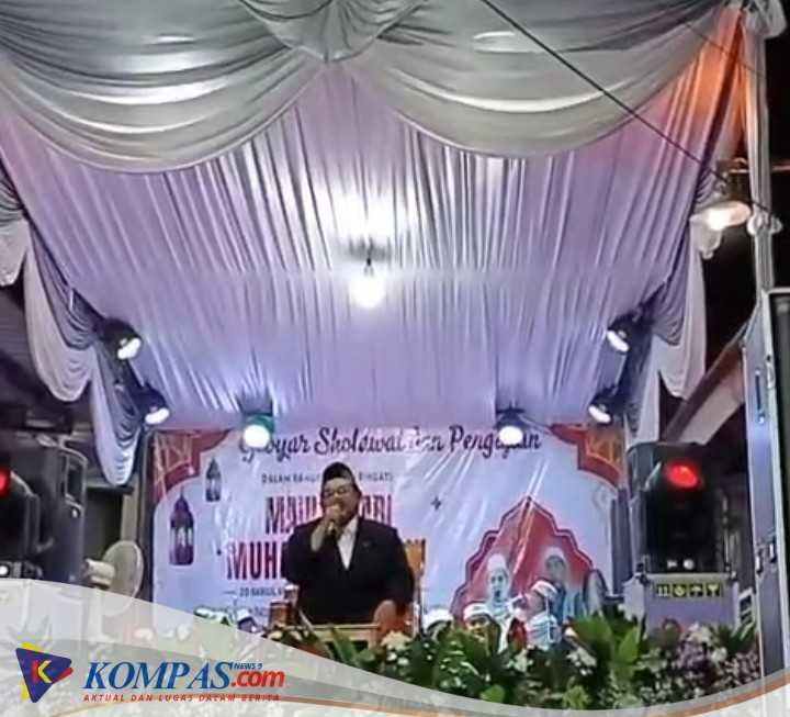 Peringati Maulid Nabi Muhammad SAW Hadirkan Gus Gendeng, Kades Lukman Mualim Ajak Warga Semampir Teladani Akhlak Rasulullah