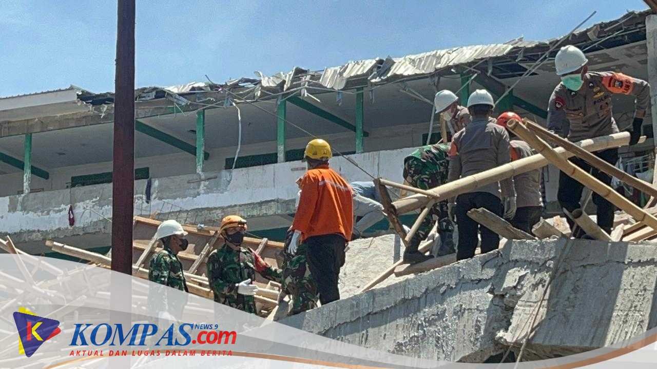 Sebanyak 208 Personel Polresta Sidoarjo Amankan Proses Evakuasi di Ponpes Al Khozin