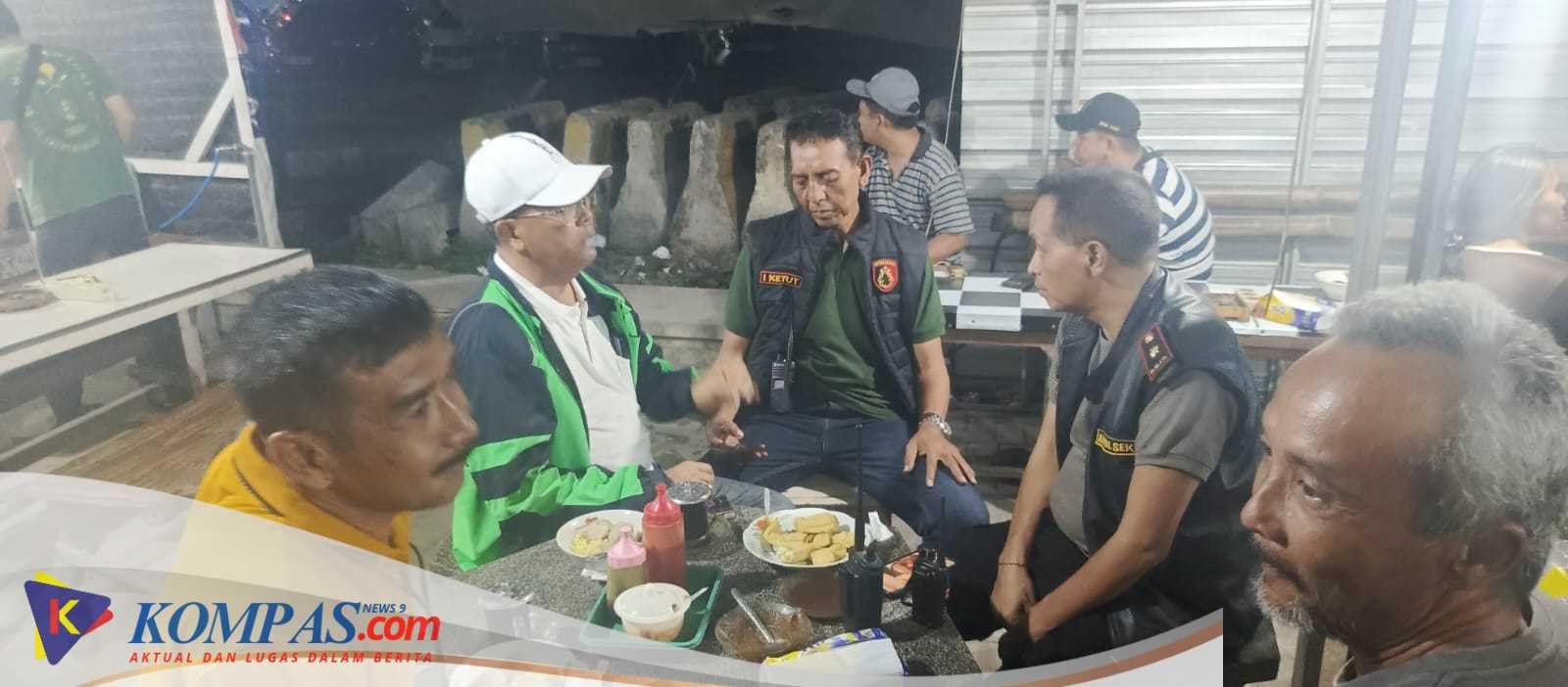 Cangkrukan Kamtibmas Kapolsek Krian Bersama Anggota Wujudkan Kampung Aman