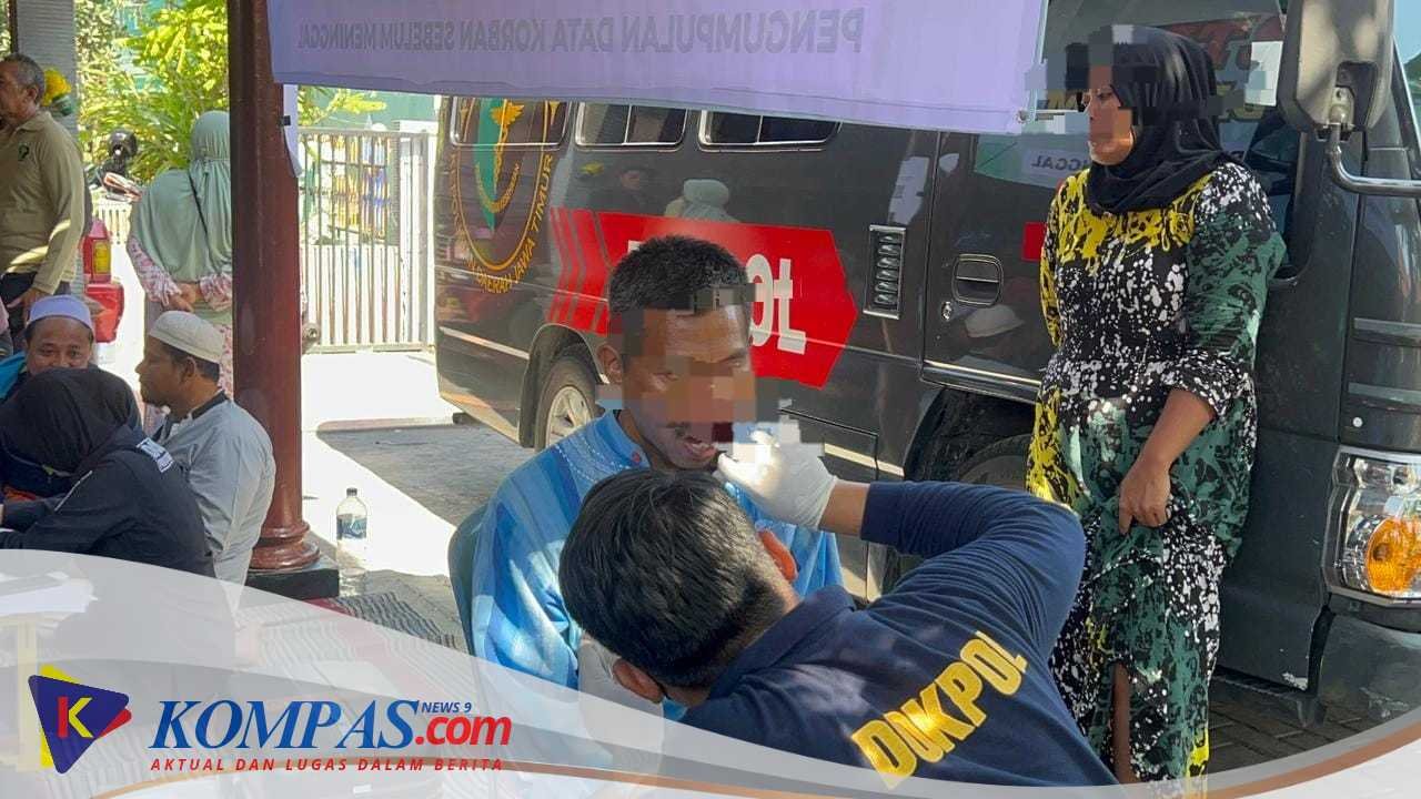 Dokkes Polda Jatim Lakukan Pengumpulan DNA Keluarga Korban di Ponpes Al Khoziny