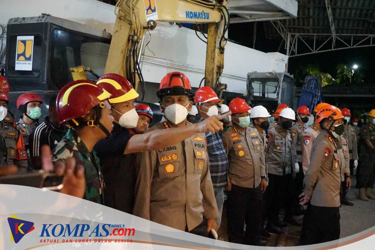 Bupati Terus Pantau Pencarian Korban Runtuhnya Bangunan Mushola Ponpes Al Khoziny