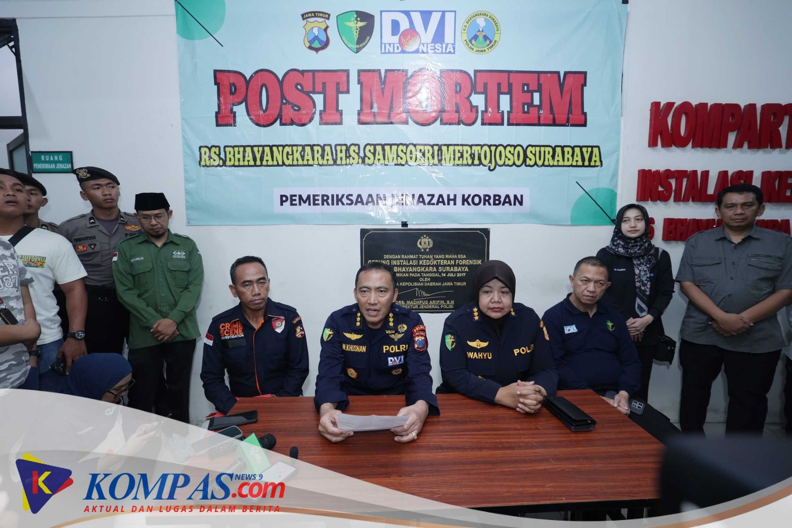 Tim DVI Polda Jatim Berhasil Identifikasi 3 Jenazah Korban Robohnya Bangunan Ponpes Al-Khoziny