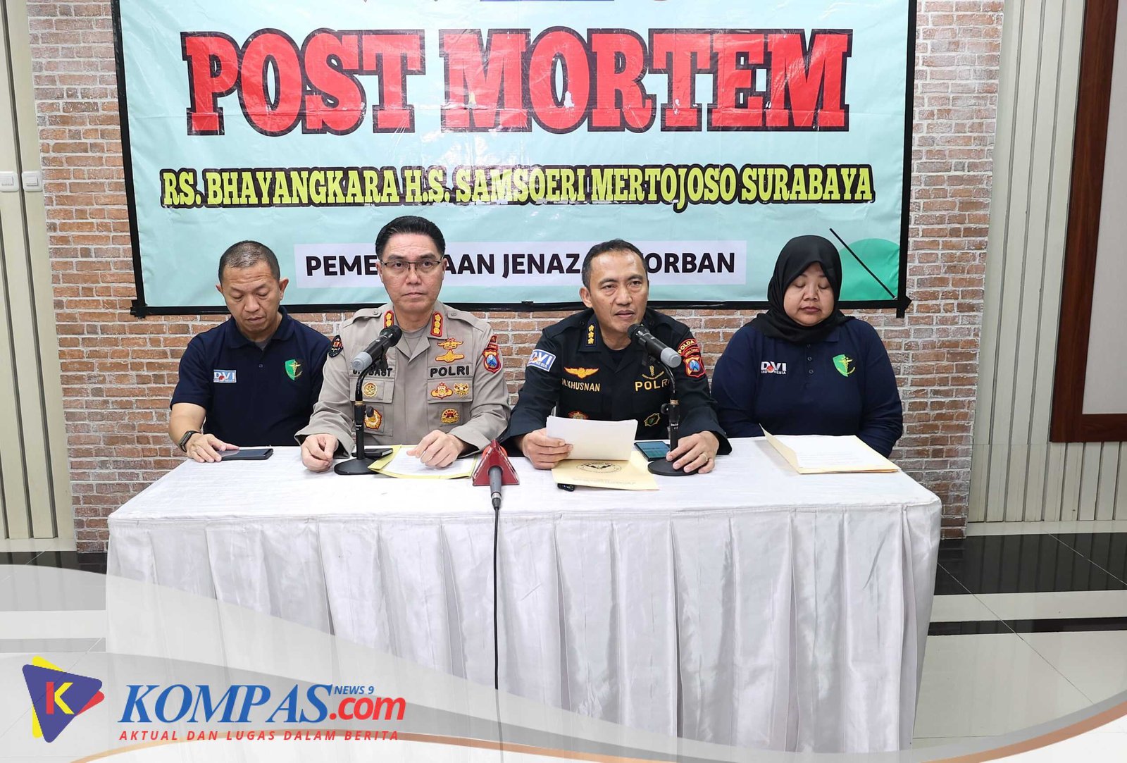 Polda Jatim Tegaskan Proses Hukum Kasus Robohnya Ponpes Setelah Proses Identifikasi Jenazah Selesai