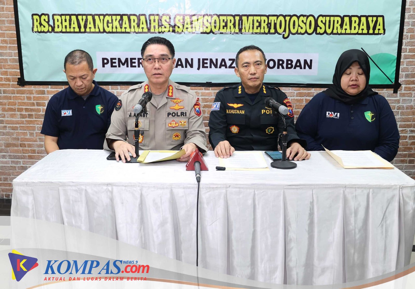 DVI Polda Jatim Berhasil Identifikasi 34 Identitas Jenazah Korban Ambruknya Ponpes