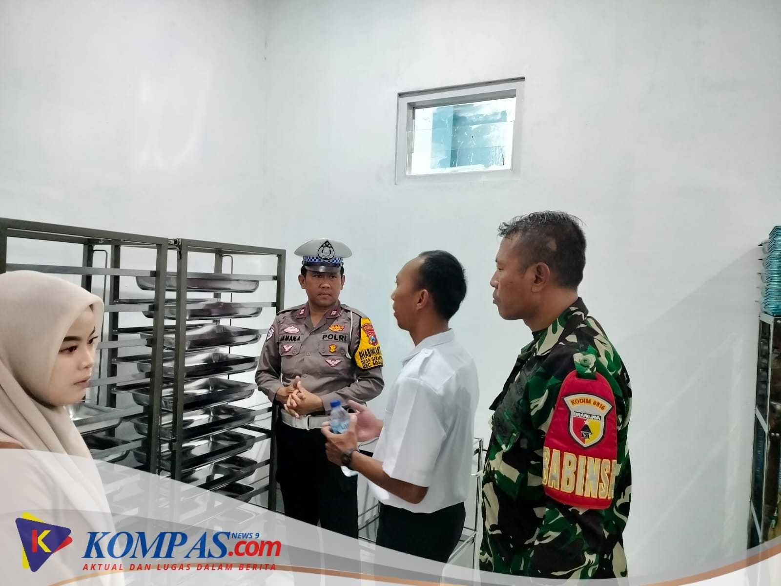 Polsek dan Koramil Sidoarjo Kota Pantau serta Kunjungi SPPG Kelurahan Sekardangan