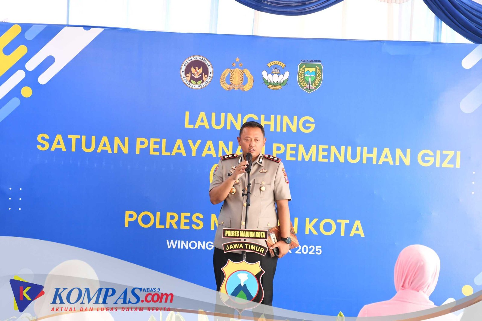 Polres Madiun Kota Launching SPPG Winongo Bukti Nyata Kepedulian Sosial