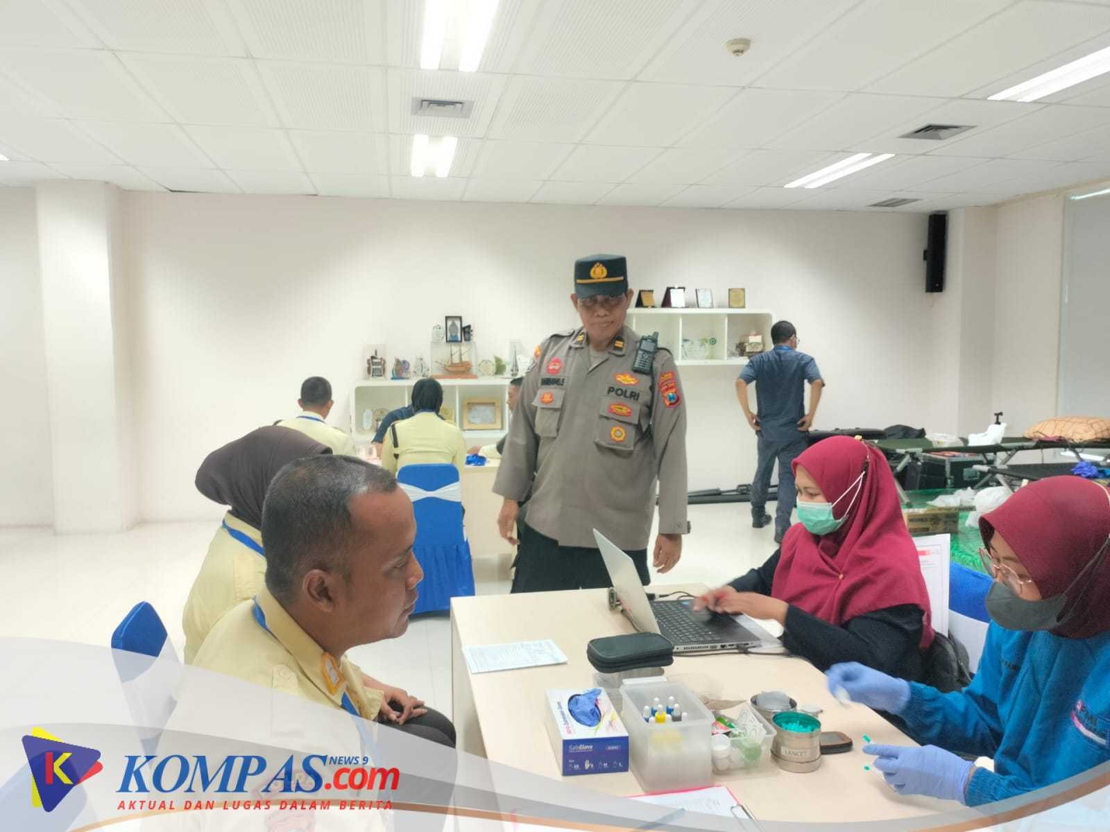 Kolaborasi Polres Pasuruan Dan Satpam Adakan Donor Darah Dalam Rangkan HUT Satpam Ke-45