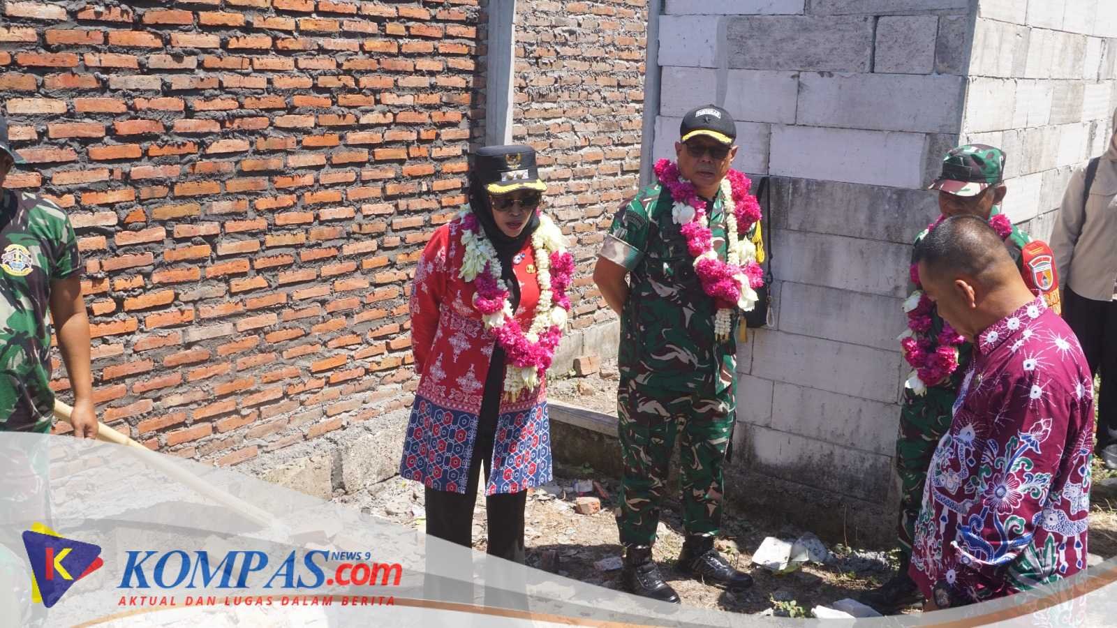 Wabup Sidoarjo Terima Kunjungan Brigjen TNI Farouk Pakar Pimpin Tim Wasev TMMD Ke-126 Tinjau Proyek di Sidoarjo