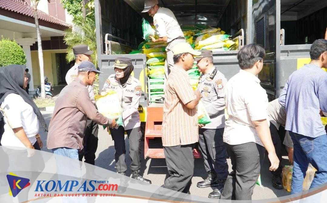 Polda Jatim Peduli Masyarakat Gelar Baksos Salurkan Bantuan untuk Ribuan Warga