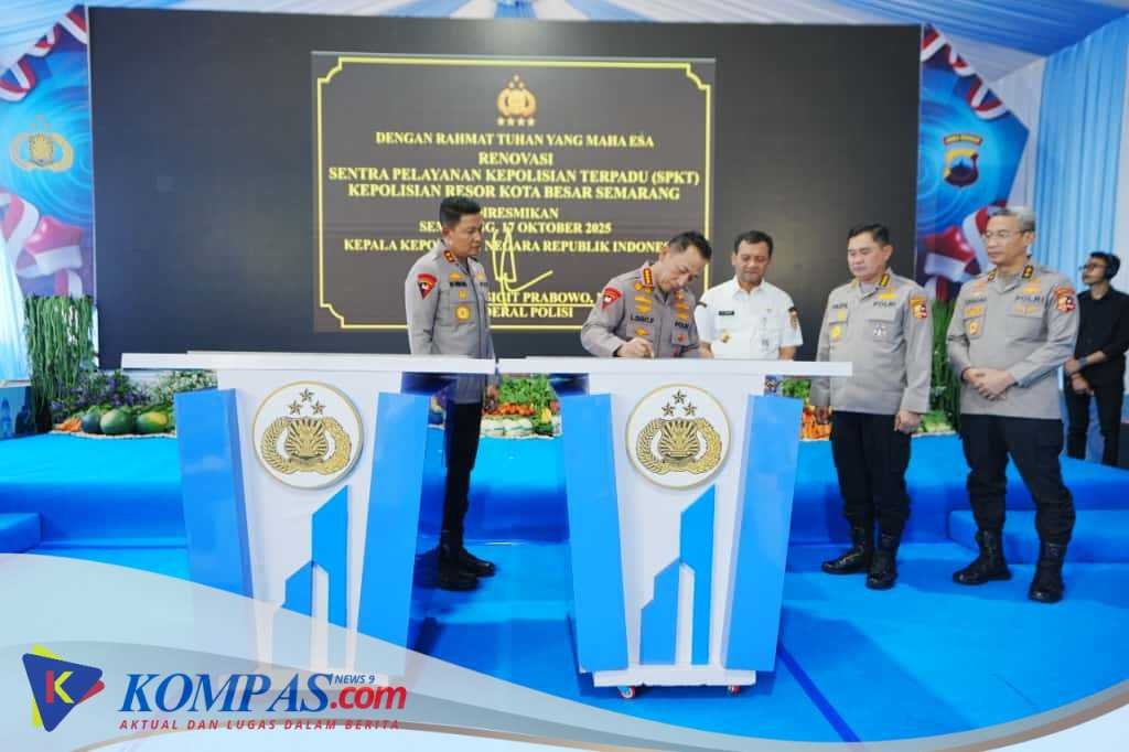 Kapolri Resmikan 35 SPKT Polres di Jajaran Polda Jateng untuk Optimalkan Pelayanan Masyarakat